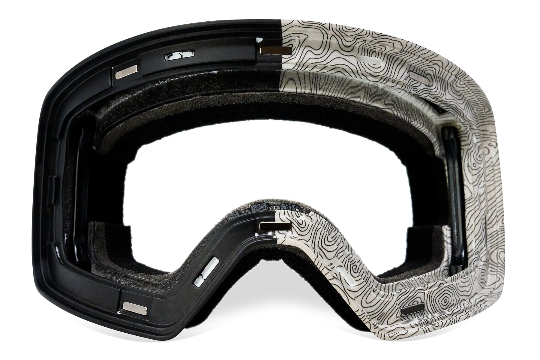 Alternative view of Frontier Snow Goggle - Stealth Terrain Magnetic Frame + Strap (Lens Not Included)